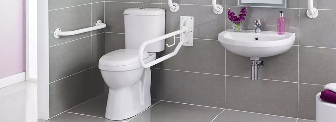 Modern Handicap Bathroom Solutions with Safety Features in Wright, FL